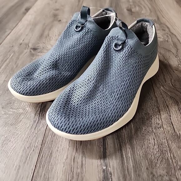 TDR Tree Dasher Shoes Womens Size 10 Blue Knit Slip On Comfort Sneakers - Picture 5 of 7